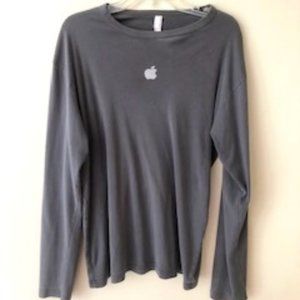 APPLE LOGO VINTAGE LONG SLEEVE SHIRT